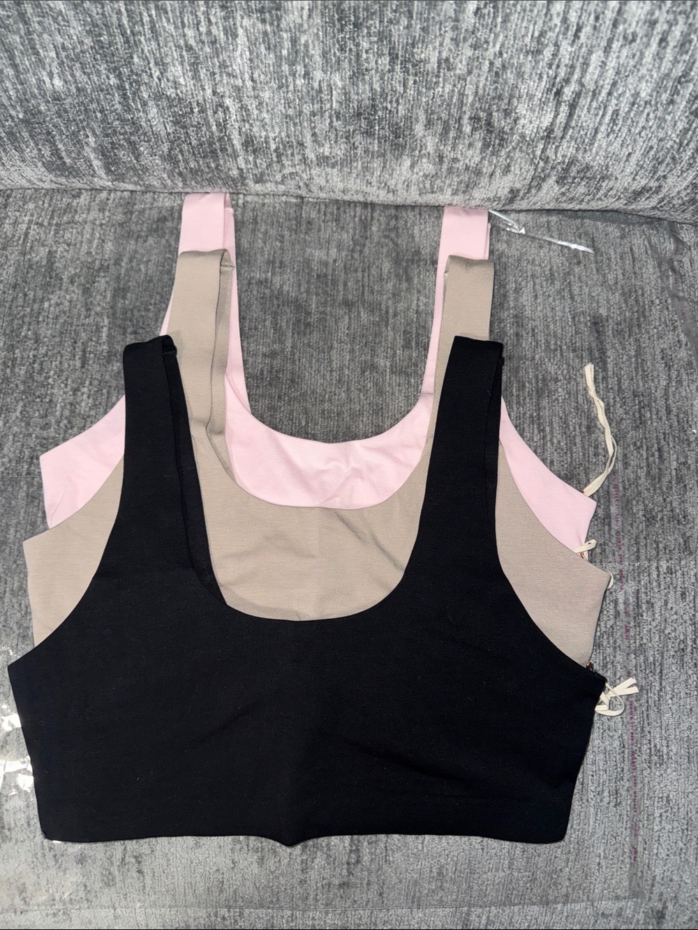 SMOOTHEZ COTTON BLEND SCOOP BRALETTE BUNDLE